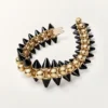 Bracelet Clash de Cartier, souple, modèle extra-large, onyx