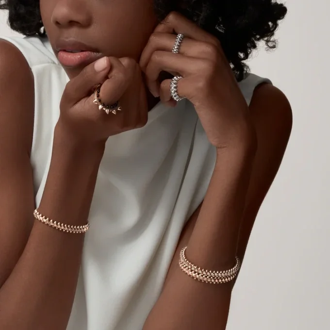 Bracelet Clash de Cartier, souple, modèle moyen