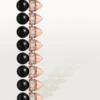 Bracelet Clash de Cartier, souple, onyx, modèle extra-large, diamants