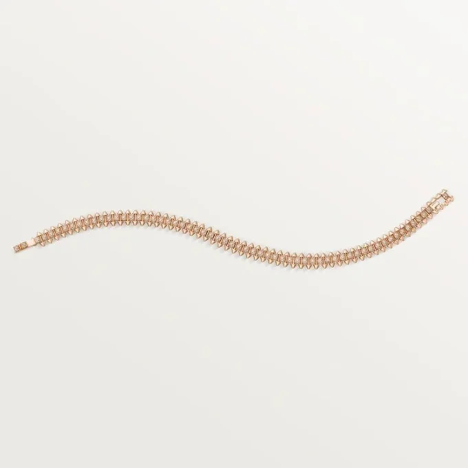 Bracelet Clash de Cartier, souple, petit modèle, pavé Bracelet Clash de Cartier, souple, petit modèle, pavé