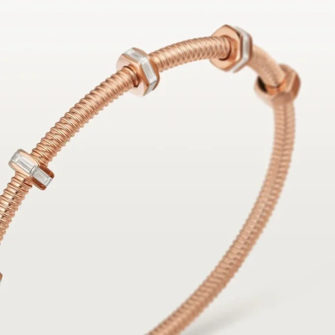 Bracelet Écrou de Cartier, diamants