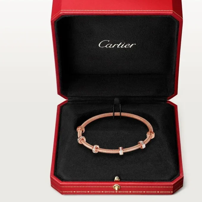 Bracelet Écrou de Cartier, diamants