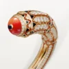 Bracelet de haute joaillerie – Or rose, corail, onyx, laque noire, diamants – Cartier