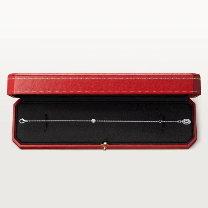 Bracelet Diamants Légers, SM – Or blanc, diamant – Cartier