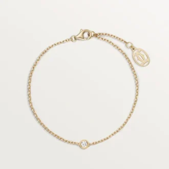 Bracelet Diamants Légers, SM – Or jaune, diamant – Cartier