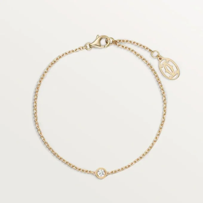 Bracelet Diamants Légers, SM – Or jaune, diamant – Cartier