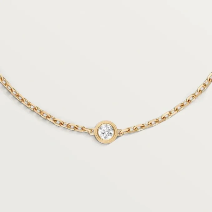 Bracelet Diamants Légers, SM – Or jaune, diamant – Cartier
