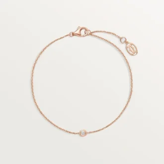 Bracelet Diamants Légers, SM – Or rose, diamant – Cartier