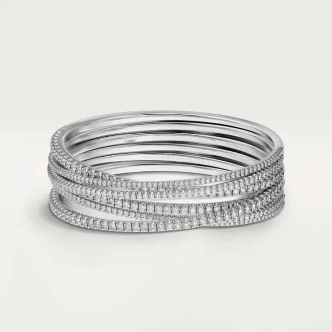 Bracelet Etincelle de Cartier, demi-sertissage