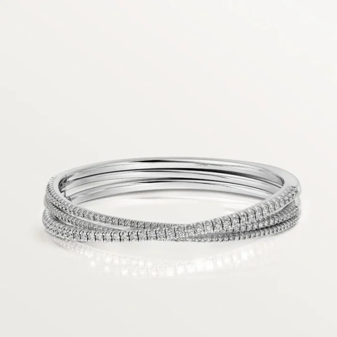 Bracelet Etincelle de Cartier, demi-sertissage