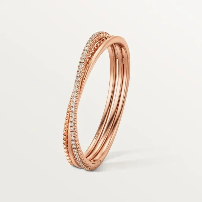 Bracelet Etincelle de Cartier, demi-sertissage