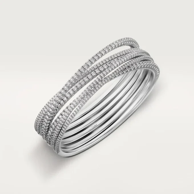 Bracelet Etincelle de Cartier, demi-sertissage