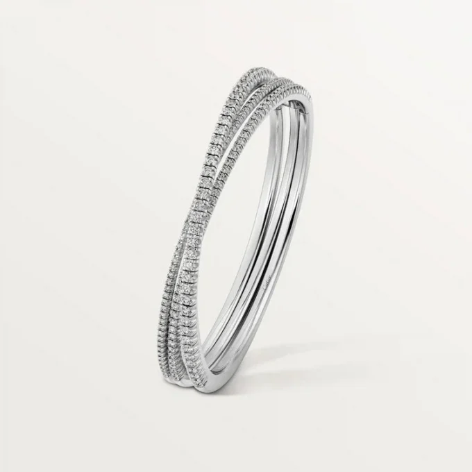 Bracelet Etincelle de Cartier, demi-sertissage