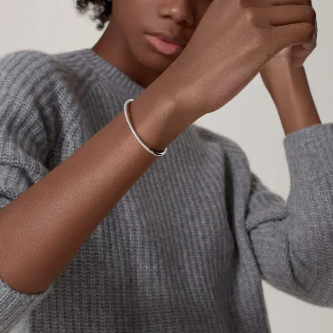 Bracelet Etincelle de Cartier, demi-sertissage