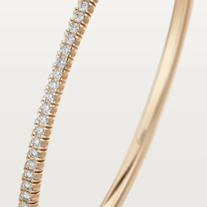 Bracelet Etincelle de Cartier, demi-sertissage