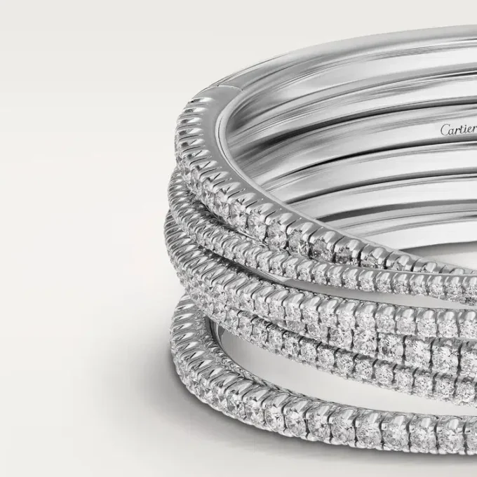 Bracelet Etincelle de Cartier, demi-sertissage