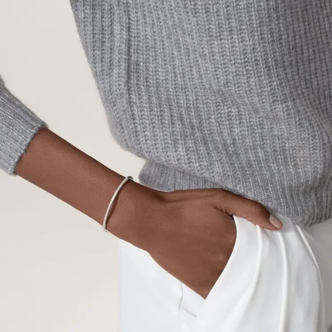 Bracelet Etincelle de Cartier, demi-sertissage