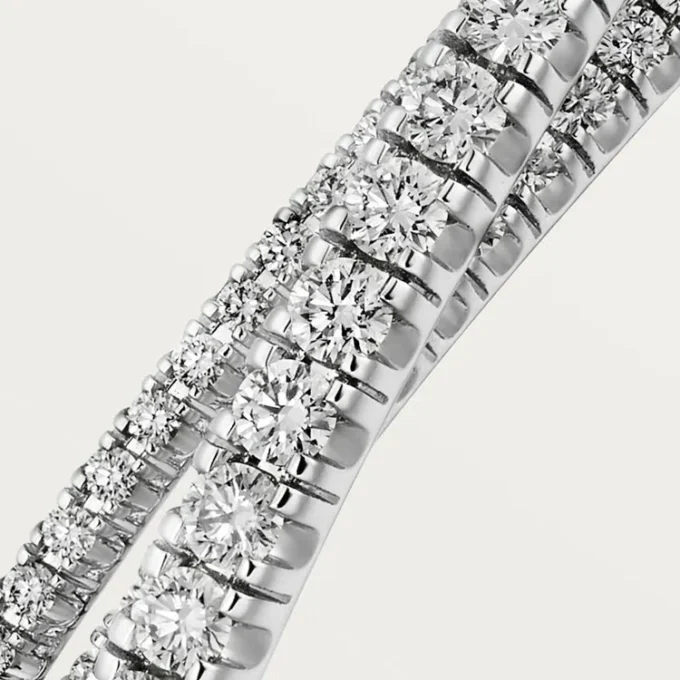 Bracelet Etincelle de Cartier, demi-sertissage
