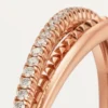 Bracelet Etincelle de Cartier, demi-sertissage