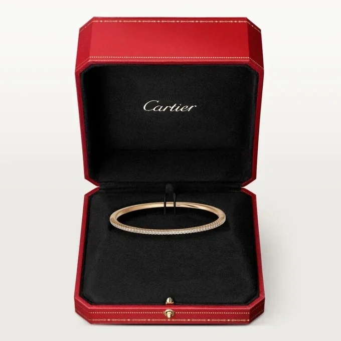 Bracelet Etincelle de Cartier, demi-sertissage