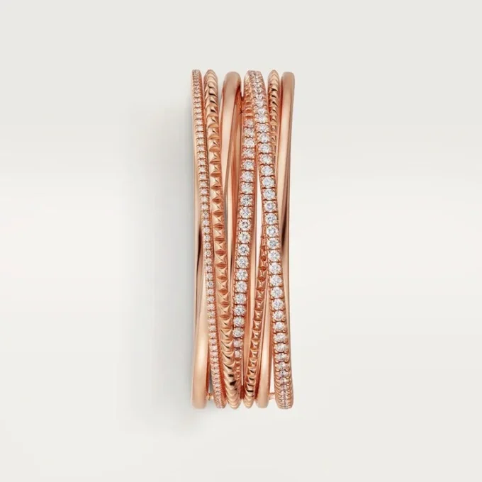 Bracelet Etincelle de Cartier, demi-sertissage