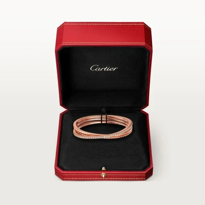 Bracelet Etincelle de Cartier, demi-sertissage