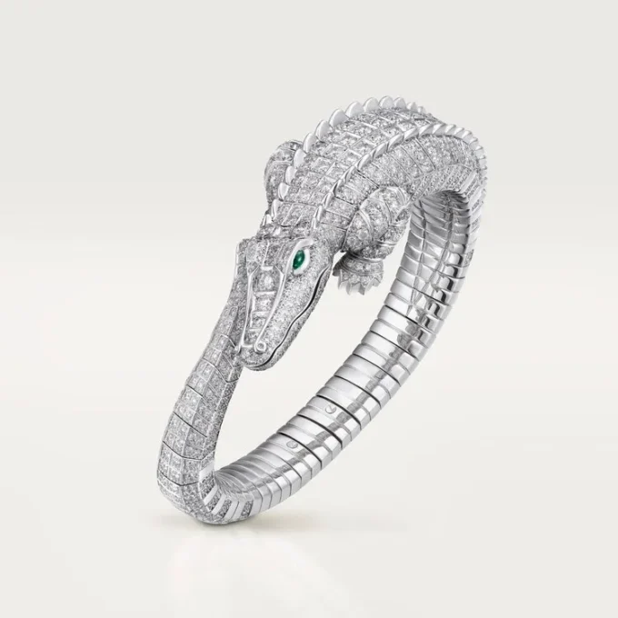 Bracelet Faune et Flore de Cartier, pavé