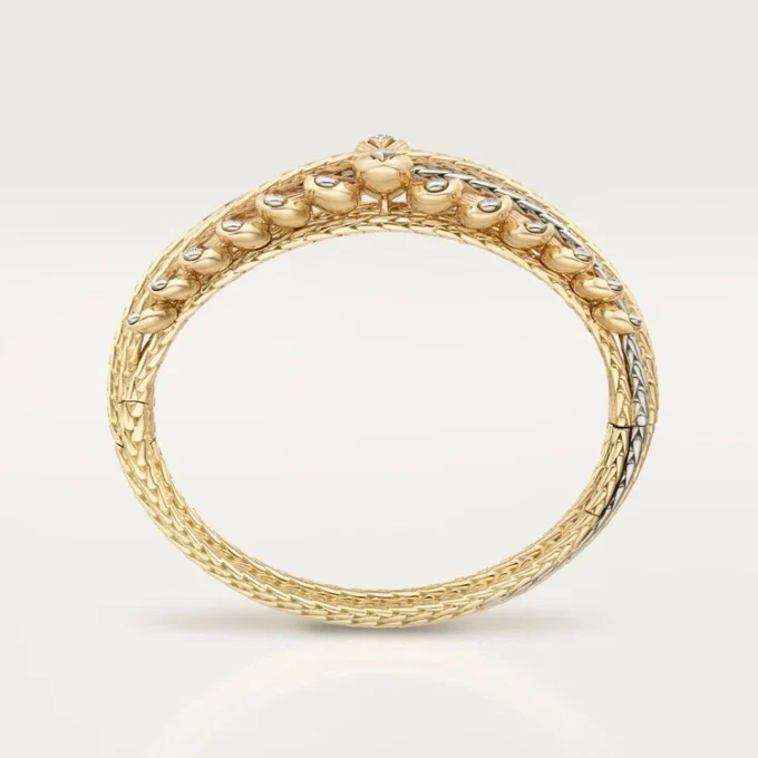 Bracelet Grain de Café, diamants