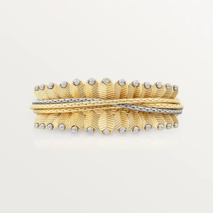 Bracelet Grain de Café, diamants