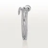 Bracelet Juste Un Clou, double, demi-sertissage