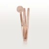 Bracelet Juste Un Clou, double, demi-sertissage