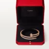 Bracelet Juste Un Clou, double, demi-sertissage