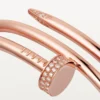 Bracelet Juste Un Clou, double, diamants