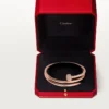 Bracelet Juste Un Clou, double, diamants