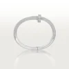 Bracelet Juste Un Clou, grand modèle, demi-sertissage