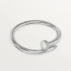 Bracelet Juste Un Clou, grand modèle, diamants