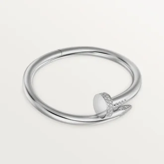 Bracelet Juste Un Clou, grand modèle, diamants