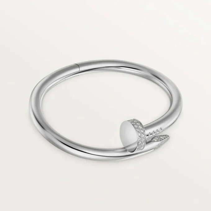 Bracelet Juste Un Clou, grand modèle, diamants