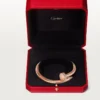 Bracelet Juste Un Clou, grand modèle, diamants