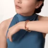 Bracelet Juste Un Clou, grand modèle, diamants