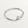 Bracelet Juste Un Clou, modèle classique, diamants