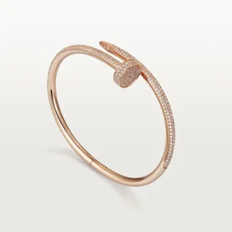 Bracelet Juste Un Clou, modèle classique, diamants