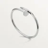 Bracelet Juste Un Clou, modèle classique, diamants