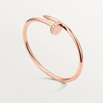 Bracelet Juste Un Clou, modèle classique, diamants