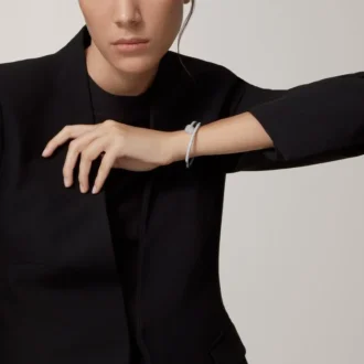 Bracelet Juste Un Clou, modèle classique, diamants