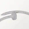 Bracelet Juste Un Clou, modèle classique, diamants