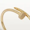 Bracelet Juste Un Clou, modèle classique, diamants
