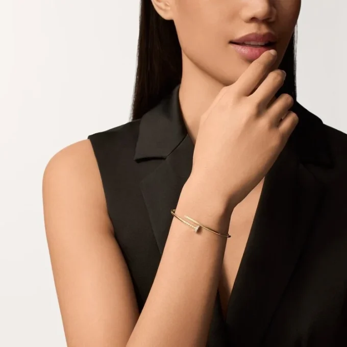 Bracelet Juste Un Clou, petit modèle, diamants