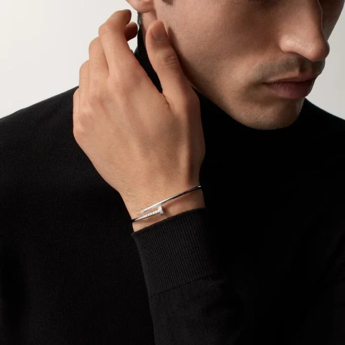 Bracelet Juste Un Clou, petit modèle, diamants
