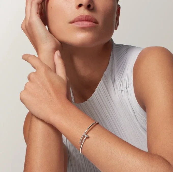 Bracelet Juste Un Clou, petit modèle, diamants
